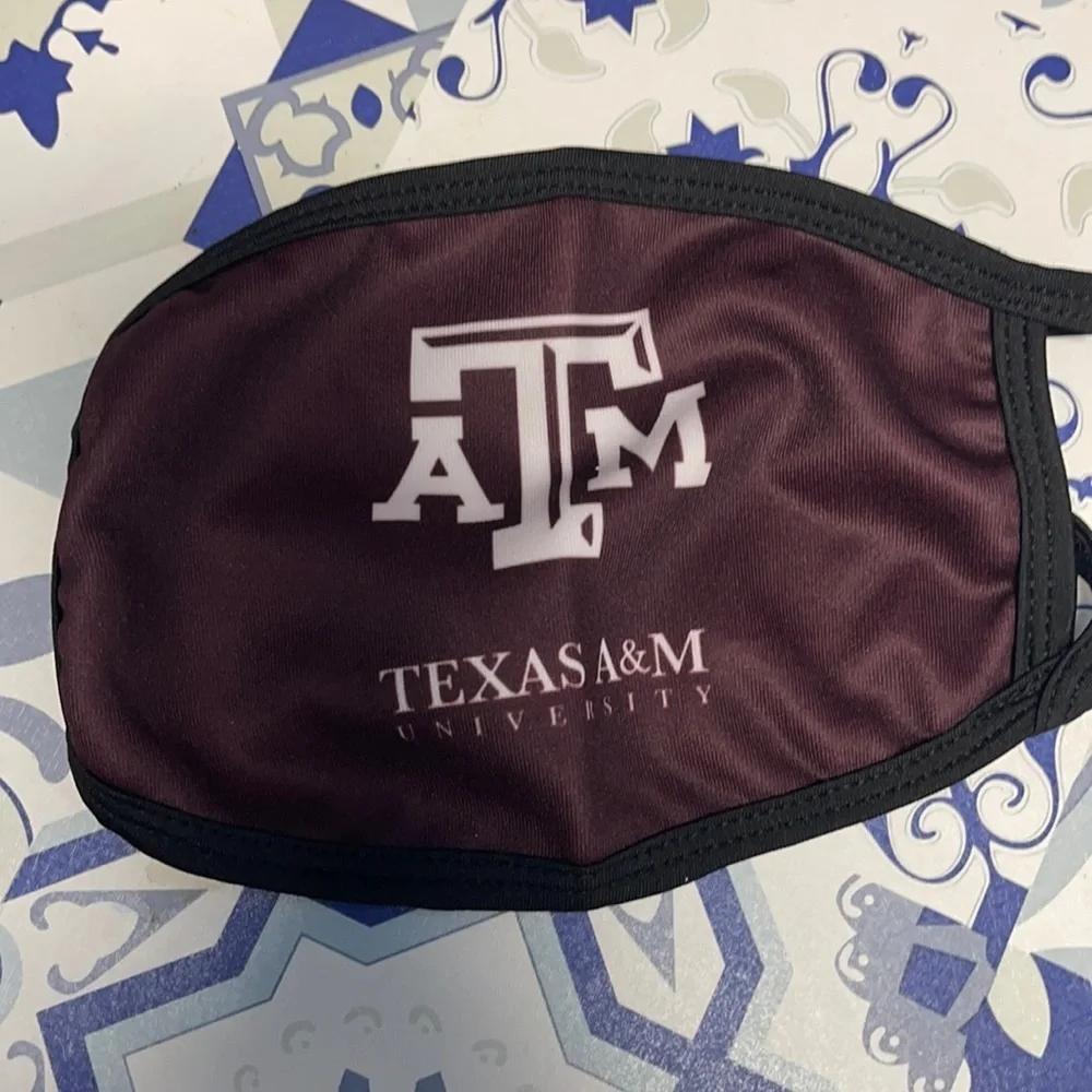 6/$20 New Texas A&M face mask